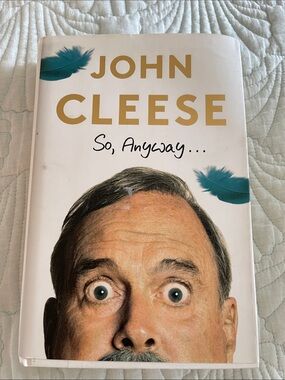 Signed copy John Cleese So, Anyway...